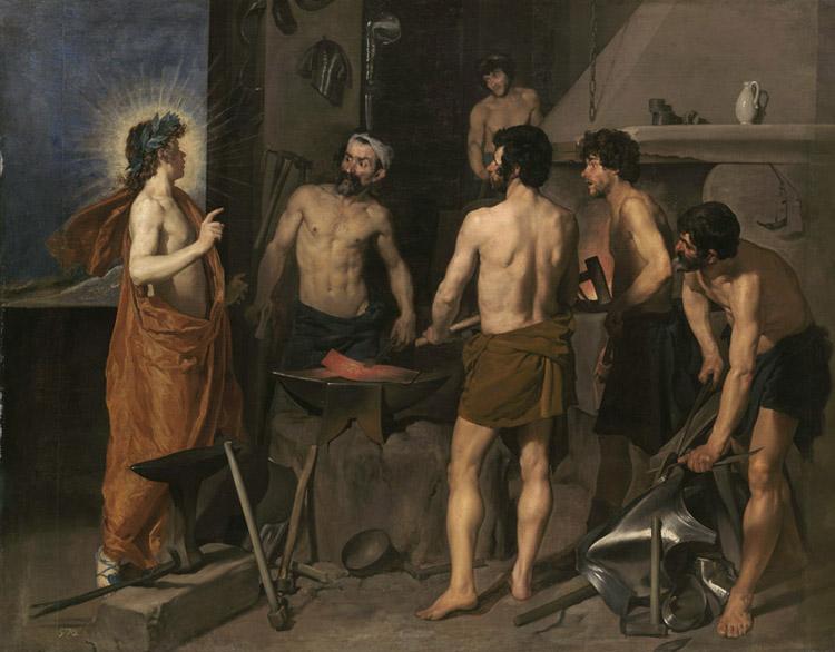 Diego Velazquez The Forge of Vulcan (df01)